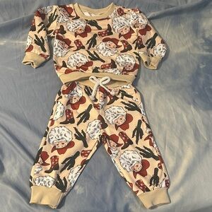 Sweatshirt and Pants Set